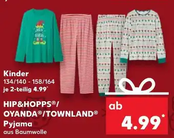 Kaufland Hip&hopps pyjama Angebot