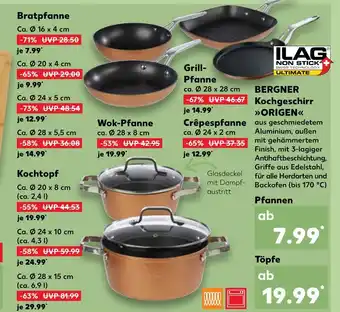 Kaufland Bergner bratpfanne Angebot