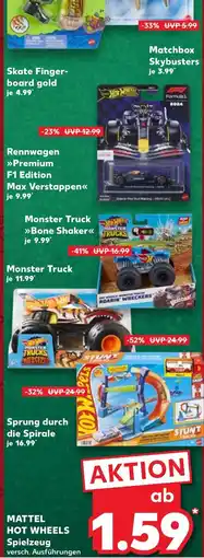 Kaufland Mattel rennwagen premium f1 edition max verstappen Angebot