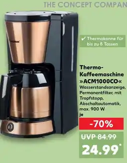 Kaufland The concept company thermo-kaffeemaschine acm1000co Angebot
