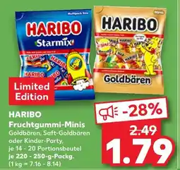 Kaufland Haribo fruchtgummi-minis goldbären Angebot