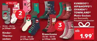 Kaufland Kuniboo kinder-thermo-socken Angebot