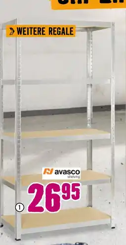 Hornbach Avasco shelving schwerlastregal „atlas“ Angebot