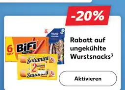 Kaufland Bifi 20% rabatt Angebot