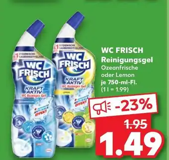 Kaufland Wc frisch reinigungsgel ozeanfrische Angebot