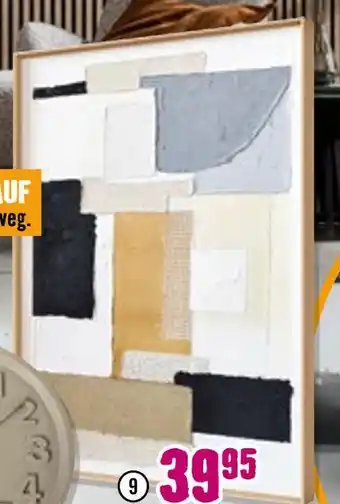 Hornbach Gerahmtes original „abstract ii“ Angebot