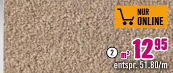 Hornbach Teppichböden velours „ines“ Angebot