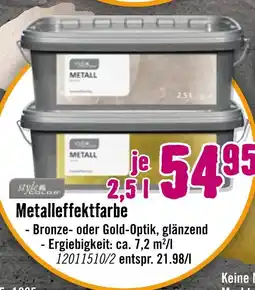 Hornbach Style color metalleffektfarbe Angebot