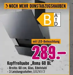 Hornbach Kopffreihaube roma 60 bl Angebot