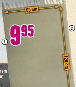 Hornbach Fleckerlteppich „chenille“ 60 x 120 cm Angebot