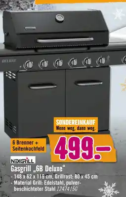 Hornbach Nexgrill gasgrill 6b deluxe Angebot