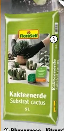 Hornbach Floraself kakteenerde, 5 l Angebot
