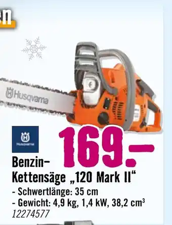 Hornbach Husqvarna benzin-kettensäge 120 mark ii Angebot