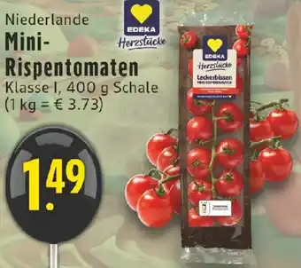 Edeka EDEKA Herzstücke Mini Rispentomaten Angebot