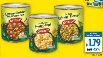 diska Erasco Eintopf Angebot
