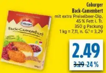 diska Coburger Back-Camembert Angebot