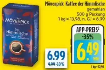 diska Mövenpick Kaffee der Himmlische Angebot