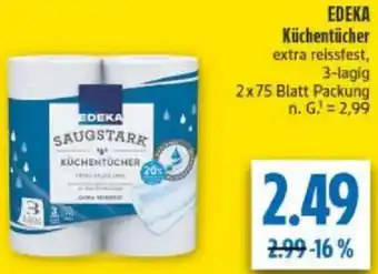 diska EDEKA Küchentücher Angebot