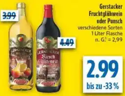 diska Gerstacker Fruchtglühwein oder Punsch Angebot