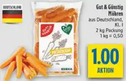 diska Gut & Günstig Möhren Angebot