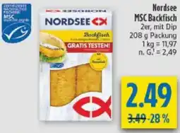 diska Nordsee MSC Backfisch Angebot