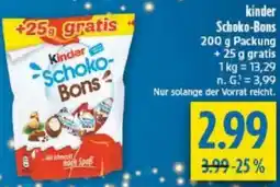 diska kinder Schoko-Bons Angebot