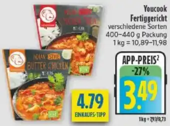 diska Youcook Fertiggericht Angebot