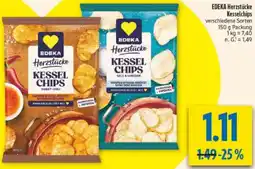 diska EDEKA Herzstücke Kesselchips Angebot