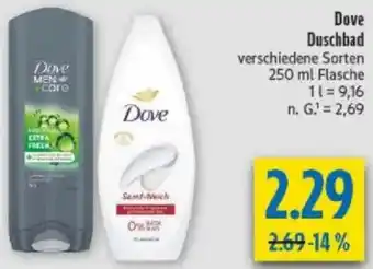 diska Dove Duschbad Angebot