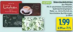 diska KESPER Dekorschneidebrettchen Angebot