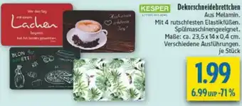diska KESPER Dekorschneidebrettchen Angebot
