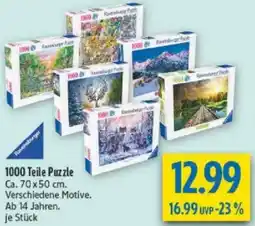 diska Ravensburger 1000 Teile Puzzle Angebot