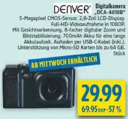 diska DENVER Digitalkamera „DCA-4818B" Angebot