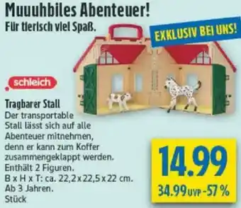 diska Schleich Tragbarer Stall Angebot