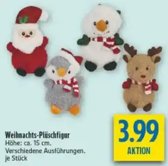 diska Weihnachts-Plüschfigur Angebot