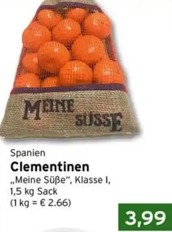 CAP Markt Spanien Clementinen Angebot