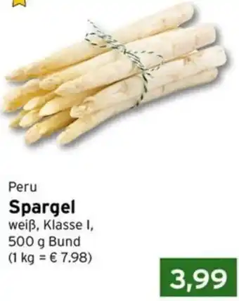 CAP Markt Peru Spargel Angebot
