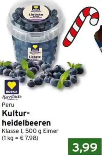 CAP Markt EDEKA Herzstücke Peru Kulturheidelbeeren Angebot