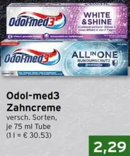 CAP Markt Odol-med3 Zahncreme Angebot