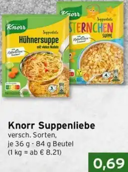 CAP Markt Knorr Suppenliebe Angebot