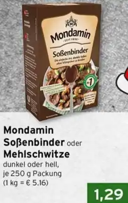 CAP Markt Mondamin Soẞenbinder oder Mehlschwitze Angebot