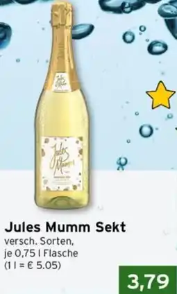 CAP Markt Jules Mumm Sekt Angebot