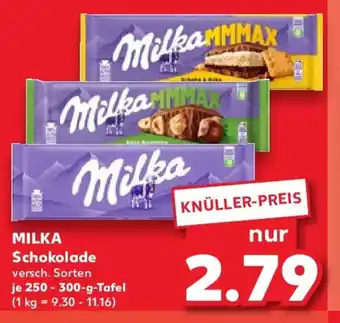 Kaufland MILKA Schokolade Angebot