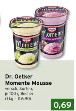 CAP Markt Dr. Oetker Momente Mousse Angebot