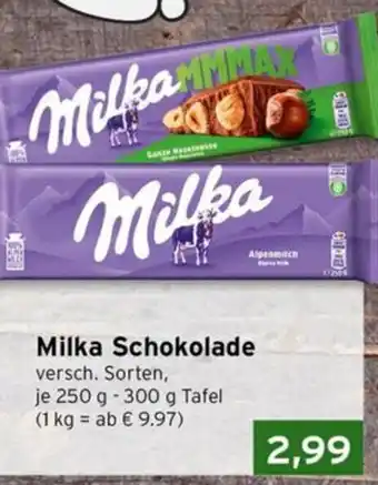 CAP Markt Milka Schokolade Angebot