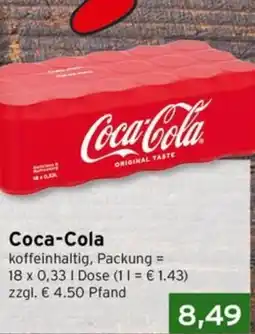 CAP Markt Coca-Cola Angebot
