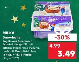 Kaufland MILKA Snowballs Angebot