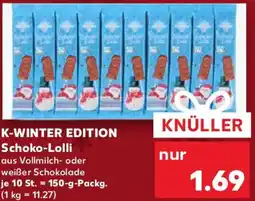 Kaufland K-WINTER EDITION Schoko-Lolli Angebot