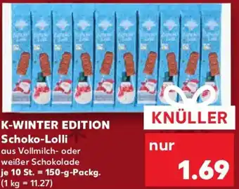 Kaufland K-WINTER EDITION Schoko-Lolli Angebot