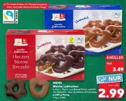 Kaufland WEISS Weiche Lebkuchen Angebot
